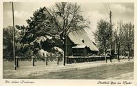Strichweg - Ahlf&#039;s Hof im Winter 1939-40 (Fotopostkarte Rudolph, Cuxhaven)